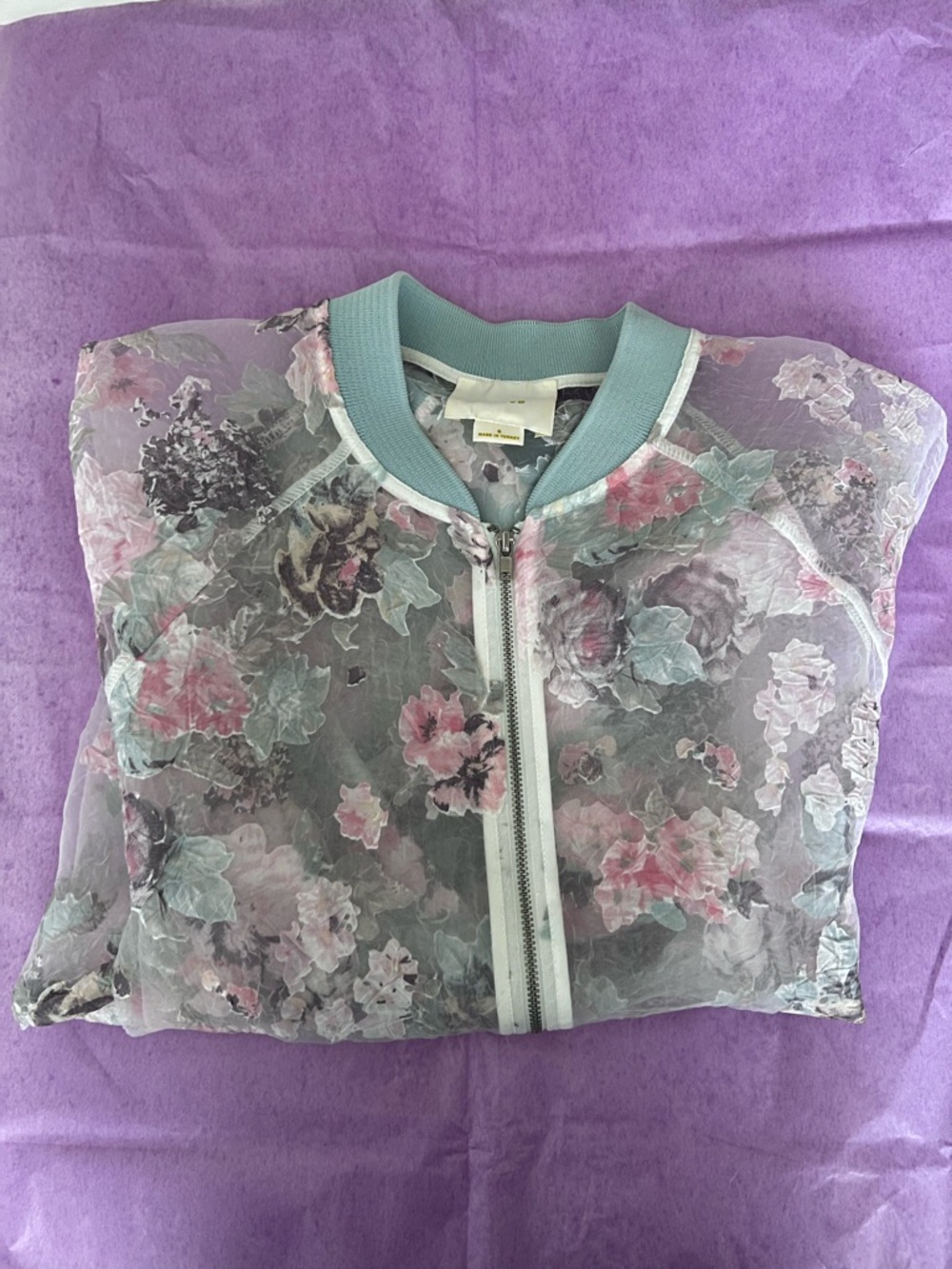 ☀️Tma920☀️ Forever21 maxi floral dress Sz L, & Maeve delicate floral bomber sz S